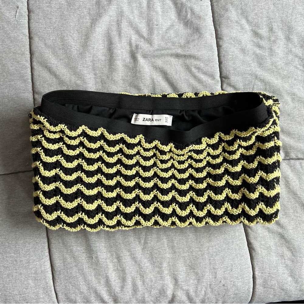 Zara knit maxi skirt